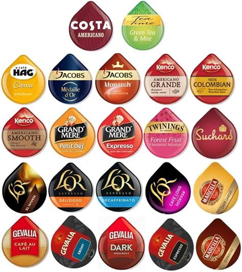 22 Tassimo T Discs Pods Variety Pack Amazon Co Uk Grocery