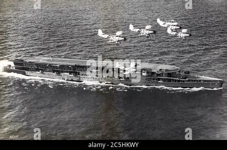 Royal Navy Hms Furious An Aircraft Carrier Converted From A