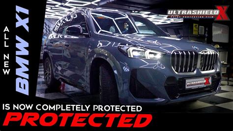 BMW X1 Getting Full Body Paint Protection Film 2023 UltrashieldX PPF