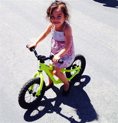 Little Downhill Rider On Commencal Balance Bike