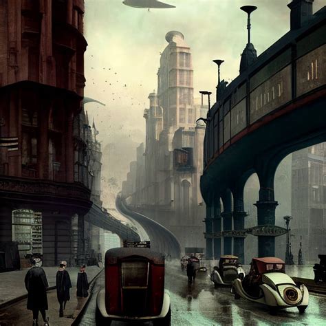 Futuristic London in 1920 by Digitonaut on DeviantArt