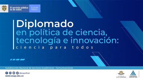 Sesión 1 Diplomado Virtual Política De Ciencia Tecnología E