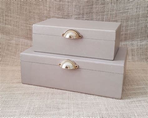 Kit Caixas Mdf Nude Luxo Elo Produtos Especiais