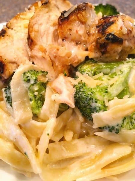 Grilled Chicken Broccoli Alfredo Norine S Nest