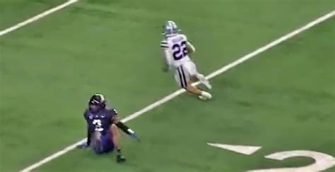 K States Deuce Vaughn Breaks Tcu Ankles With Nasty Juke