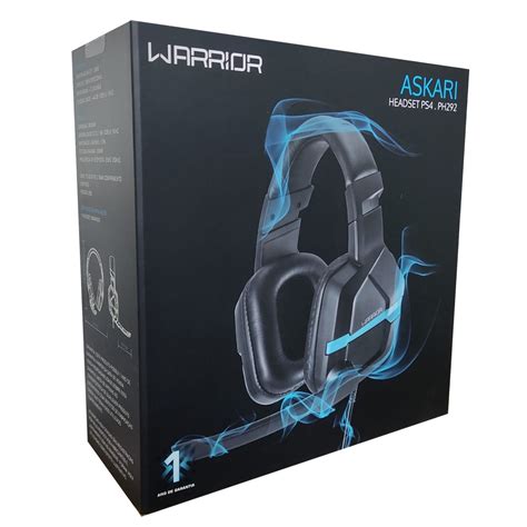 Headset Gamer Warrior Askari Azul Conector P Ph