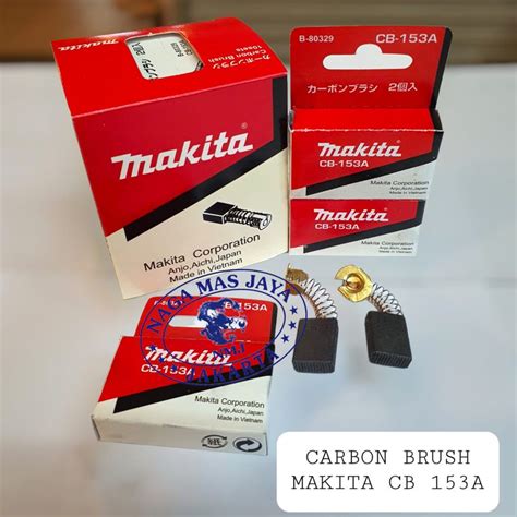 Jual Carbon Brush Makita Cb 153 A Spul Sepul Bostel Arang Makita Cb 153 Carbon Brush