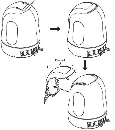 I Pro Wv Qdc C Dome Cover Instruction Manual