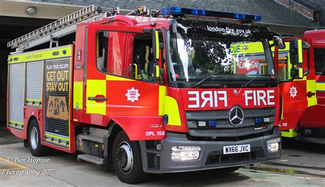 Wx Jvc London Fire Brigade Mercedes Benz Atego Built By Flickr