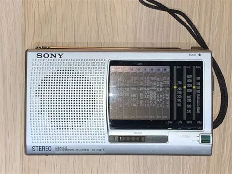 Sony Icf Sw World Band Receiver Mw Fm Sw Lw Radio Picclick Uk