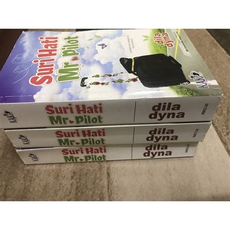 Preloved Novel Suri Hati Mr Pilot Dila Dyna Kaki Novel Shopee Malaysia