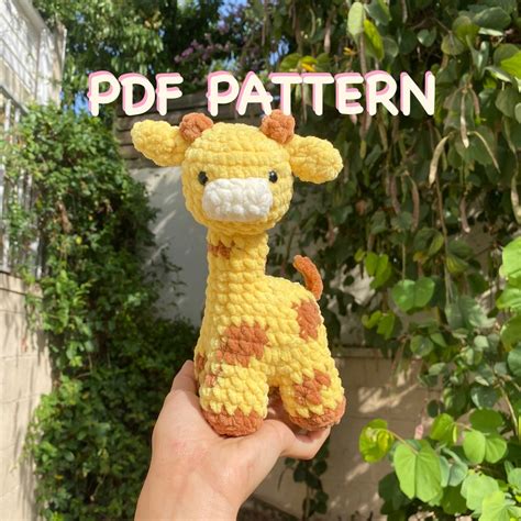 CROCHET PDF PATTERN: Baby Giraffe - Etsy