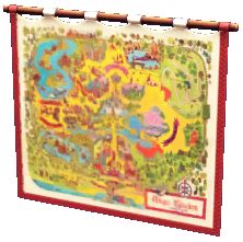 Vintage Magic Kingdom Map - Dreamlight Valley Wiki