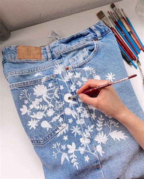 How To Paint On Jeans Steps With Pictures Artofit