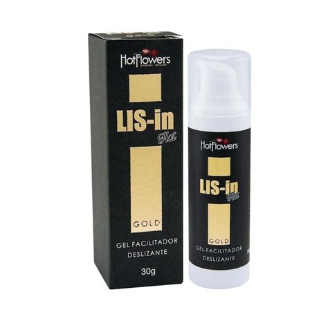 Lis In Gold Gel Facilitador Deslizante Lubrificante 30g Hot Flowers Shopee Brasil
