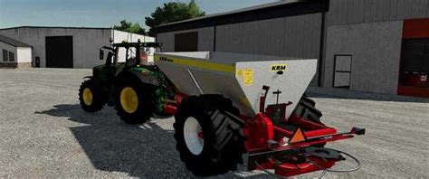 Fs22 Krm Spreader V 1000 Sprayers And Fertilizer Mod Für Farming