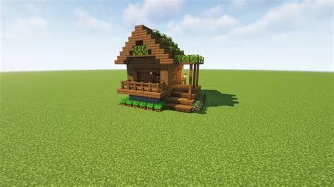 Wood house schematic #2 Minecraft Map