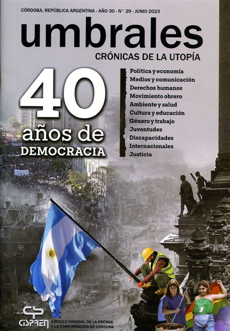 Revista Umbrales 40 AÑos De Democracia Cispren