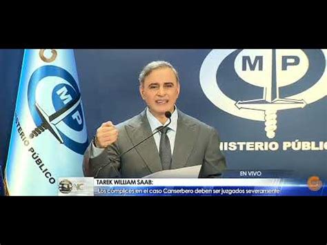 Rueda De Prensa De Tarek Saab Sobre El Caso Canserbero Animaci N Del