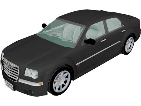 Chrysler 300c 3d Model 2006 3dcadbrowser