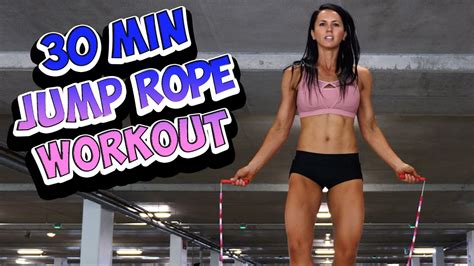 Calorie Burning Jump Rope Workout Min Youtube