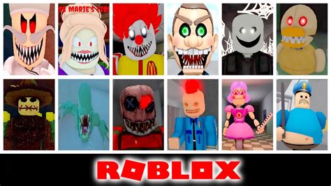 Roblox Escape Scary Obby Remix All Jumpscares Youtube