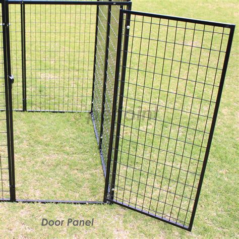 Dog Fence 8 Super Heavyduty Fencing Panels Wall Attachable – PetJoint