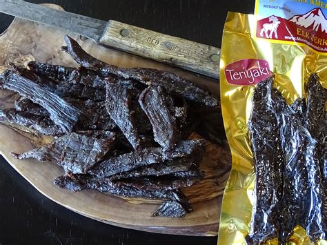 Teriyaki Elk Jerky | Mountain America Jerky