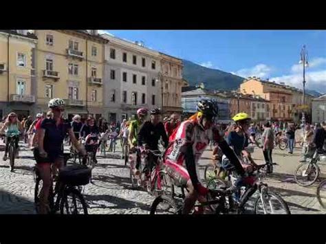 La Partenza Di Bicincitt Ad Aosta Youtube