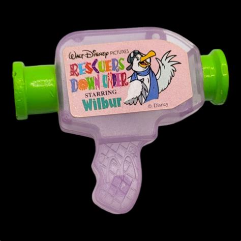1989 Vntg McDonalds Disney Rescuers Down Under Camera Movie Viewer