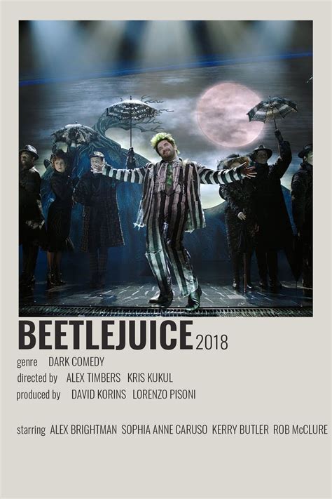 Beetlejuice The Musical Poster