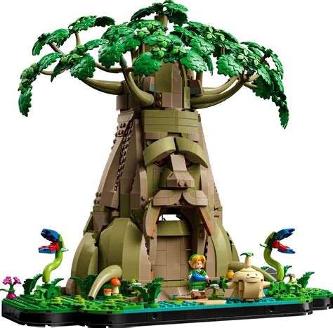 The Legend Of Zelda S First Lego Set Has Arrived Great Deku Tree In