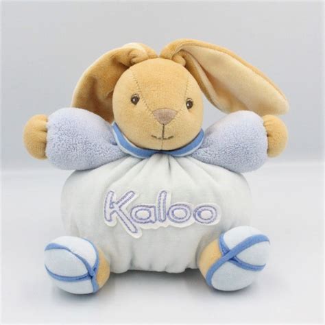 Doudou Patapouf Lapin Bleu Blue KALOO