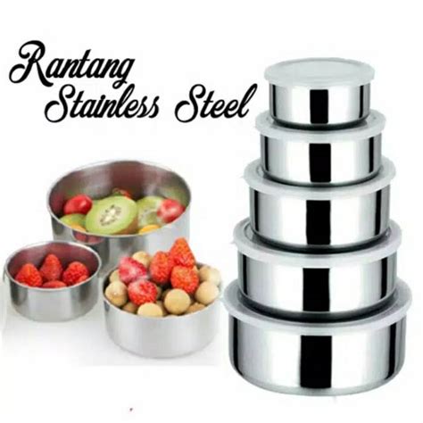 Jual Rantang Makanan Rantang Susun Wadah Stainless Rantang