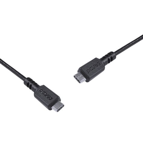 Cabo Usb Tipo C 2 0 Para Usb Tipo C Type C 2 0 Para Celular 1 Metro Preto Pucp 01 Pcyes