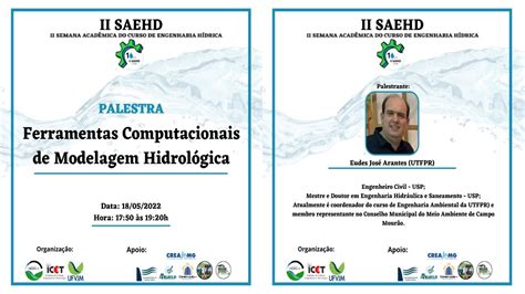 Ferramentas Computacionais De Modelagem Hidrol Gica Palestrante Eudes