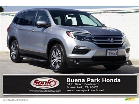 2016 Lunar Silver Metallic Honda Pilot EX L 132637639 Photo 12