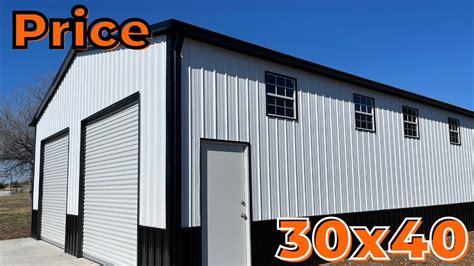 How Much Is A X Metal Building In Texas Wolfsteel Buildings