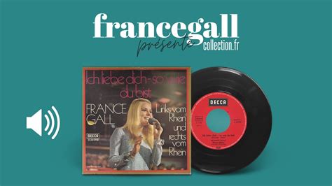 France Gall Ich Liebe Dich So Wie Du Bist 45t Allemagne 1969