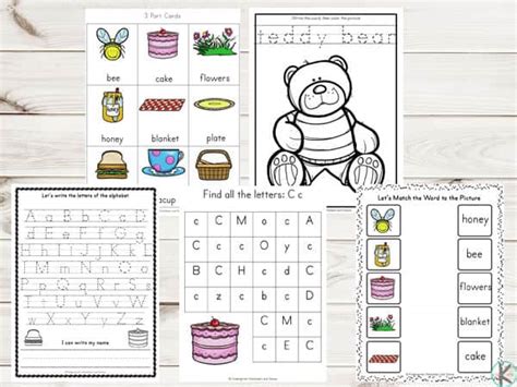 Free Teddy Bear Picnic Printables