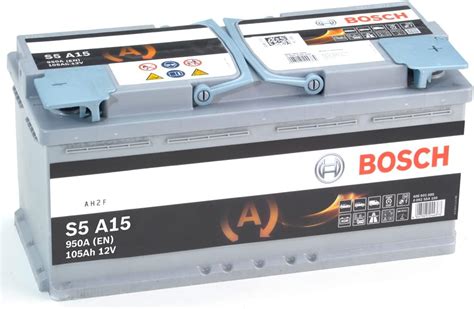 Bosch S A Batteria Auto Agm A H A V Batteria Agm Al