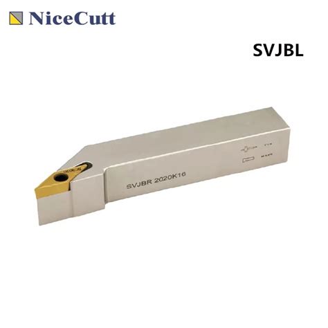 Nicecutt Lathe Tools Cnc Machine Svjbr External Turning Tool Holder For