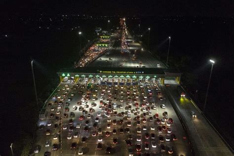 Foto Update Arus Balik One Way Kalikangkung Cikampek Diterapkan