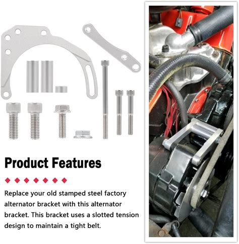 Chevy Small Block Alternator Bracket Fuelie Or Camel Hump Heads Lwp