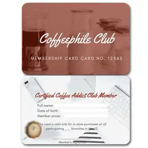 Club Membership Card - PVC CARD PRINTING