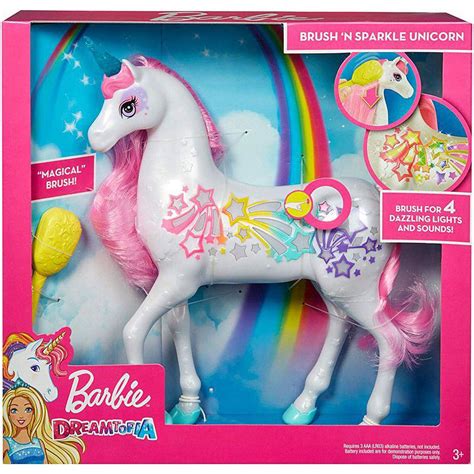 Barbie Dreamtopia Brush N Sparkle Unicorn Gfh60 Barbiepedia