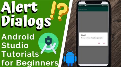How To Make Alert Dialog In Android Studio Alert Builder Tutorial