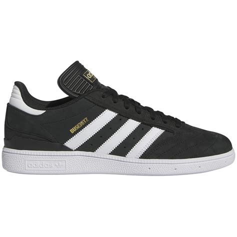 Adidas Busenitz Skateboard Shoe Core Blackwhitegold Metallic