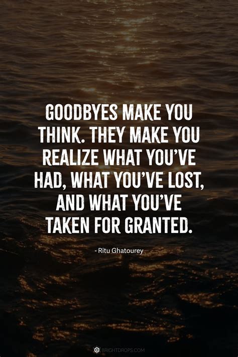 70 Goodbye Quotes to Express an Emotional Farewell - Bright Drops