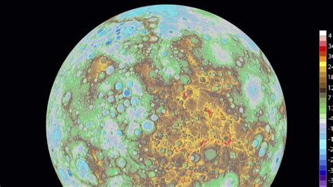 MESSENGER Spacecraft Provides Data For Special Mercury Map | Scoop News ...